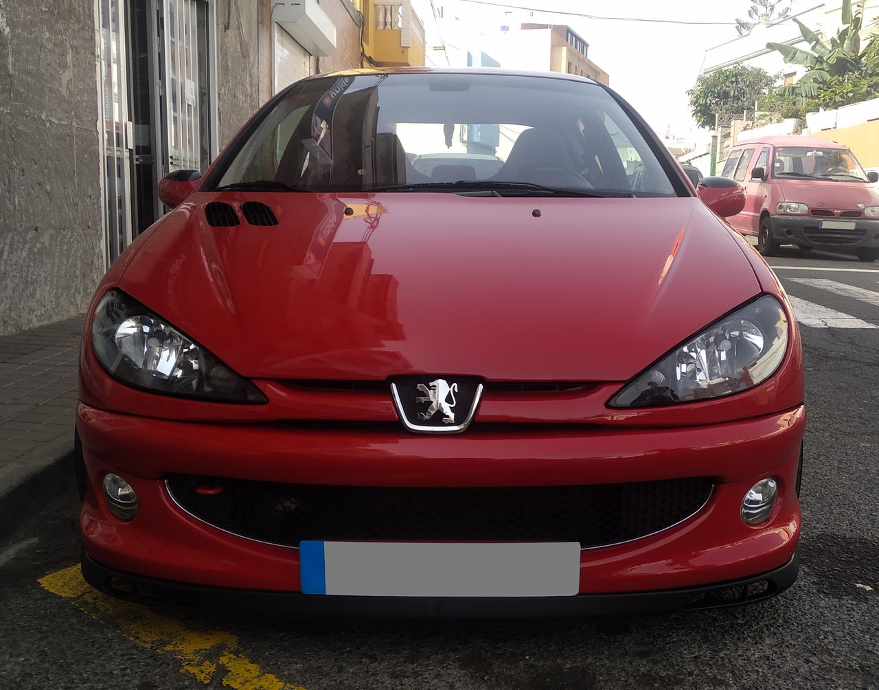 Peugeot 206 Front 11 Peugeot 206 Stock Videos, Footage, & 4K Video