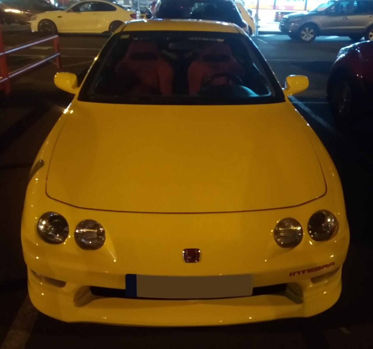 1993 Honda Integra Type R (fornt view) by MikeKalashnikov3000 on DeviantArt