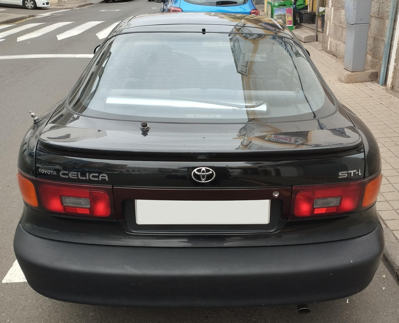 1990 Toyota Celica ST-i (back view) by MikeKalashnikov3000 on DeviantArt
