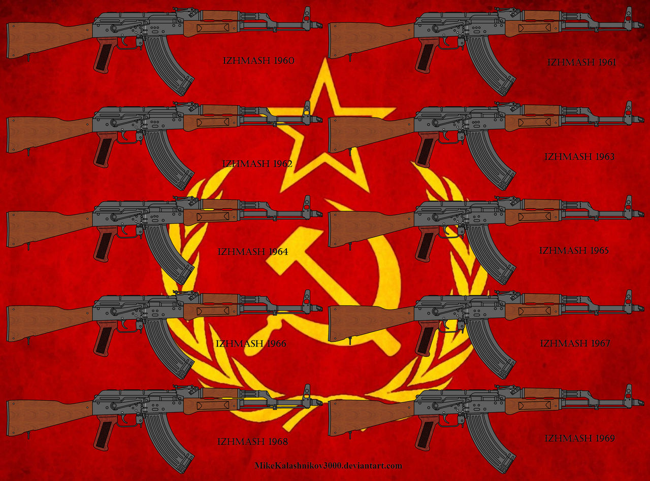 Al 7 Rifle Soviet AKM assault rifles (Izhmash copies) by MikeKalashnikov3000 on ...