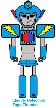 Robotective Series 08 Zapp Thunder