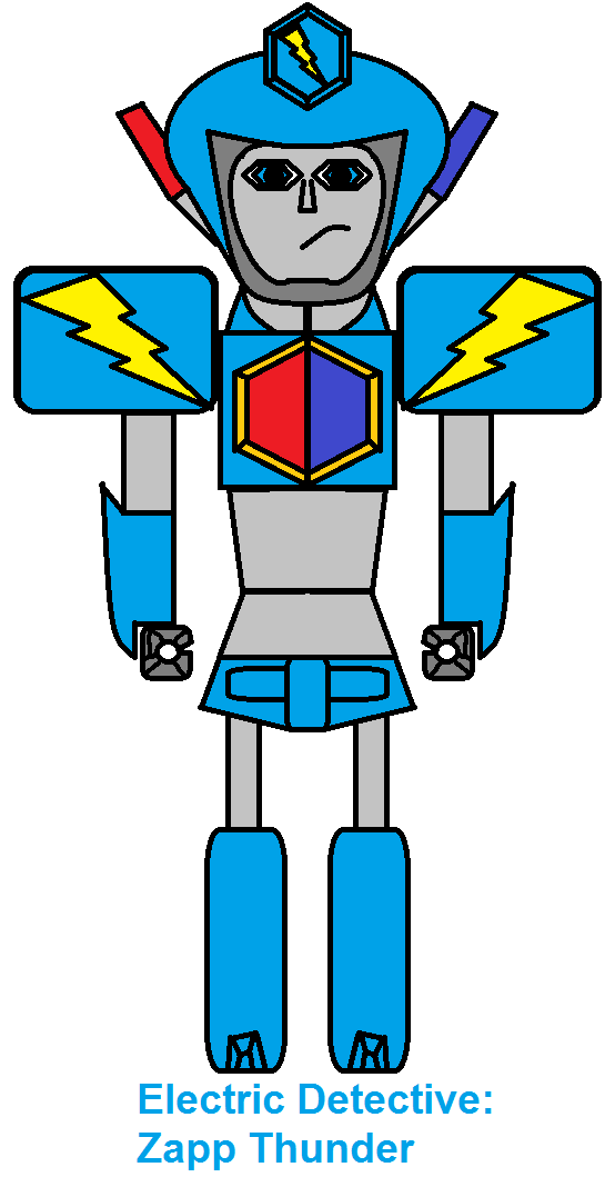 Robotective Series 08 Zapp Thunder