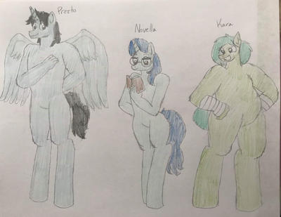 MLP AU Characters 1