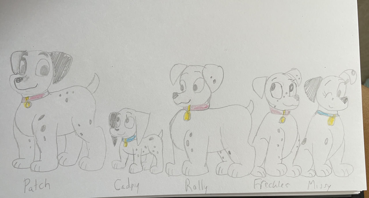 Pongo and Perdita's 15 puppies (1)
