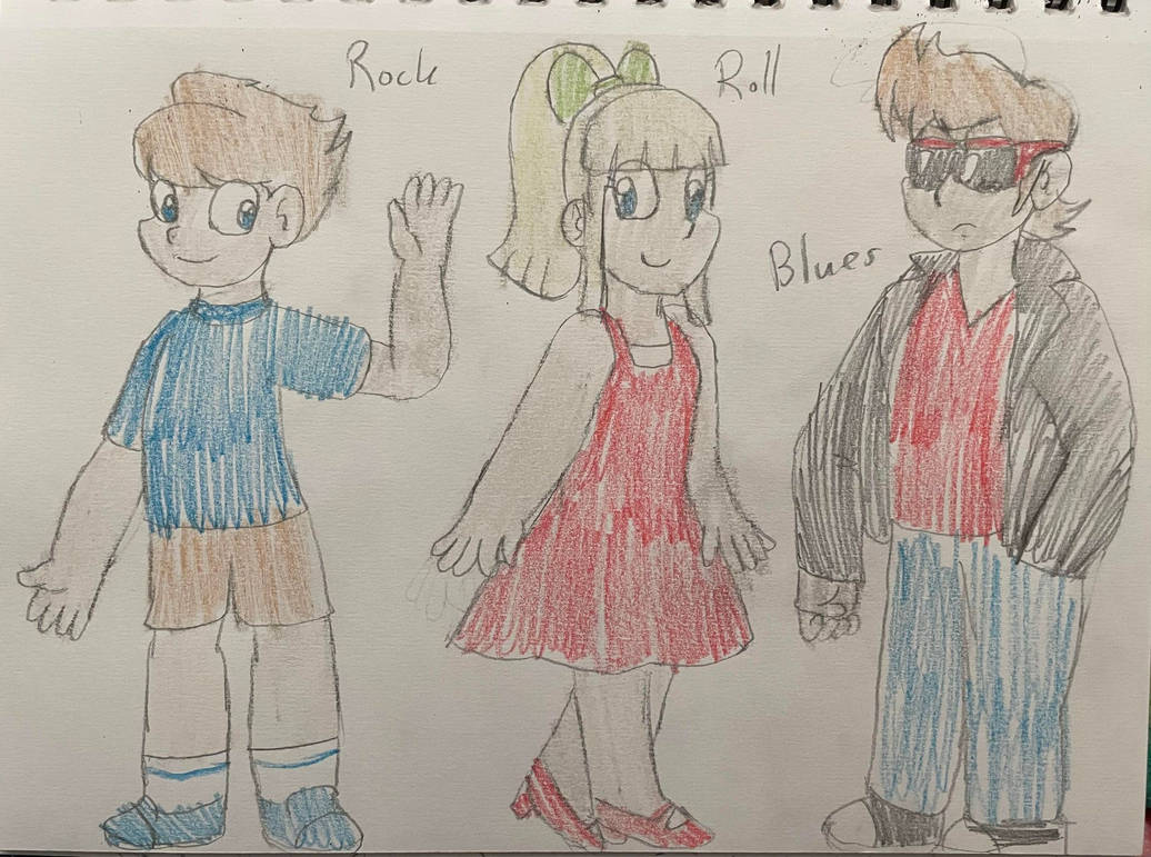 Mega Man Cyber Chronicles Characters 1 by MrBLUERANGERHERO on DeviantArt