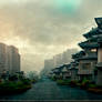 busy japanese residential area 2