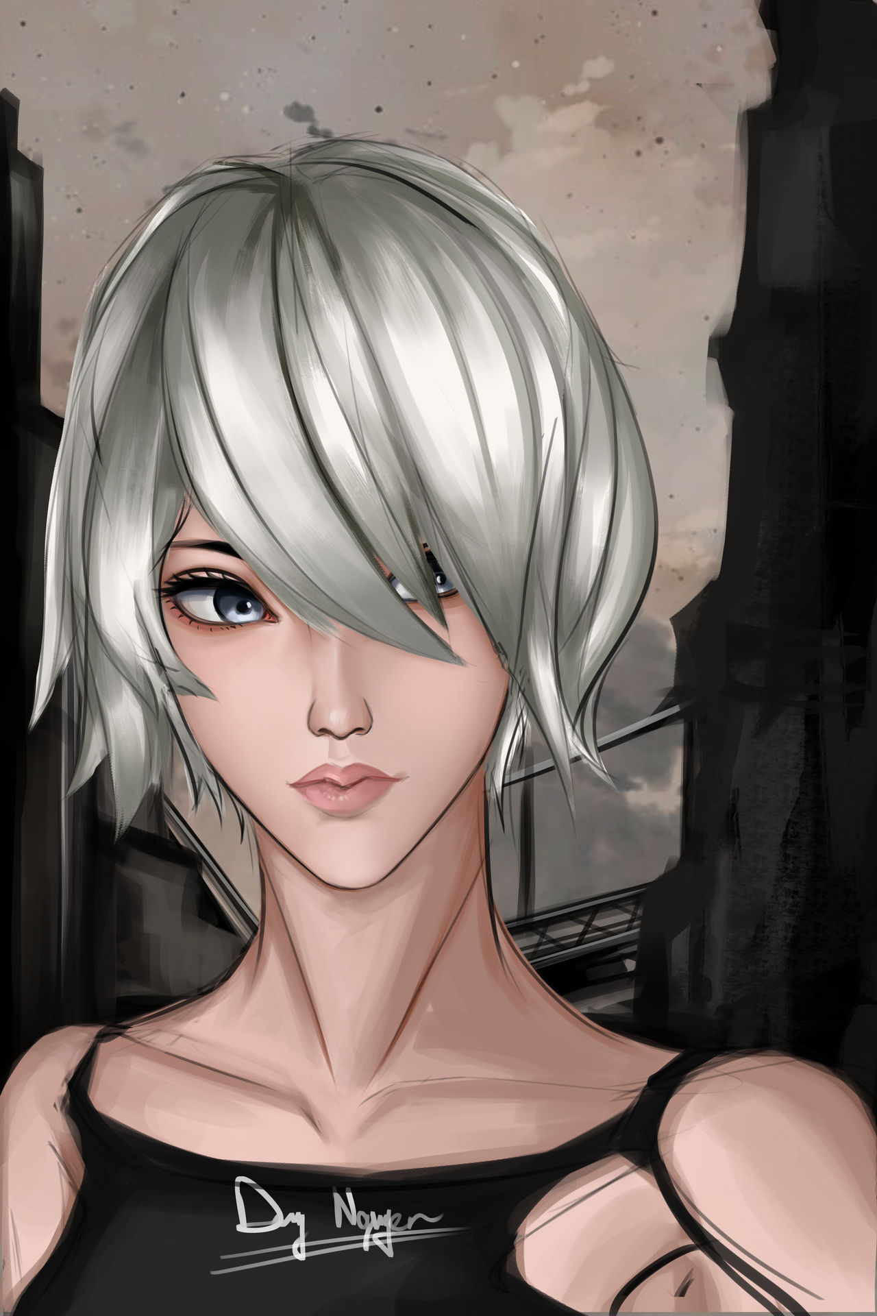 A2 Portrait by lightning9899 on DeviantArt