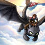 Hiccup and Toothless 2