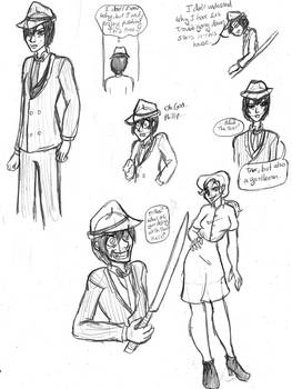 5DaS Trilby Sketches