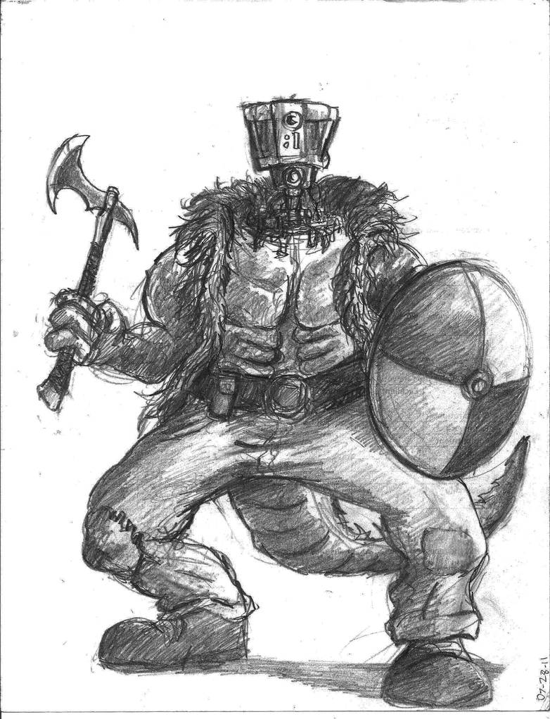 Cyborg Lizardman by TheLivingShadow on DeviantArt