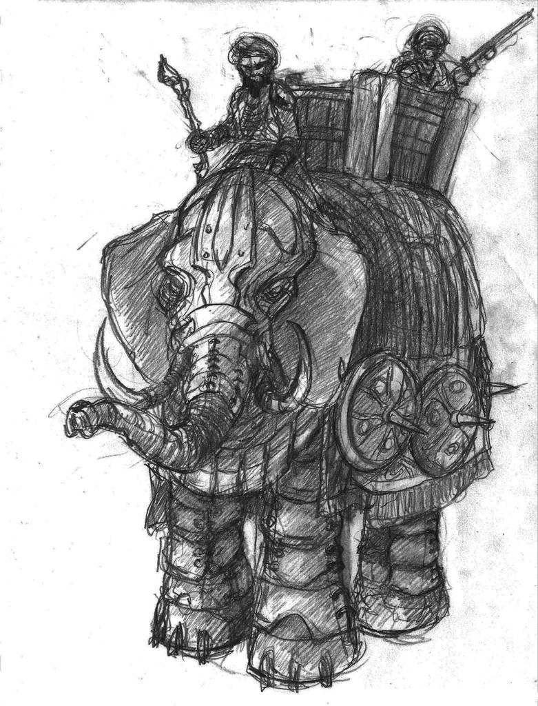 War Elephant by TheLivingShadow on DeviantArt