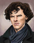 Sherlock by TheLivingShadow