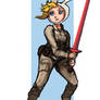 Fionna as Luke Skywalker