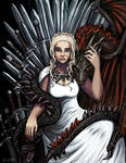 Daenerys Targaryen by TheLivingShadow