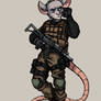 Mouse Soldier - Sketch no.10
