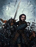 Jon Snow - Battle of The Bastards by TheLivingShadow