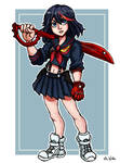 Ryuko Matoi - 02 by TheLivingShadow