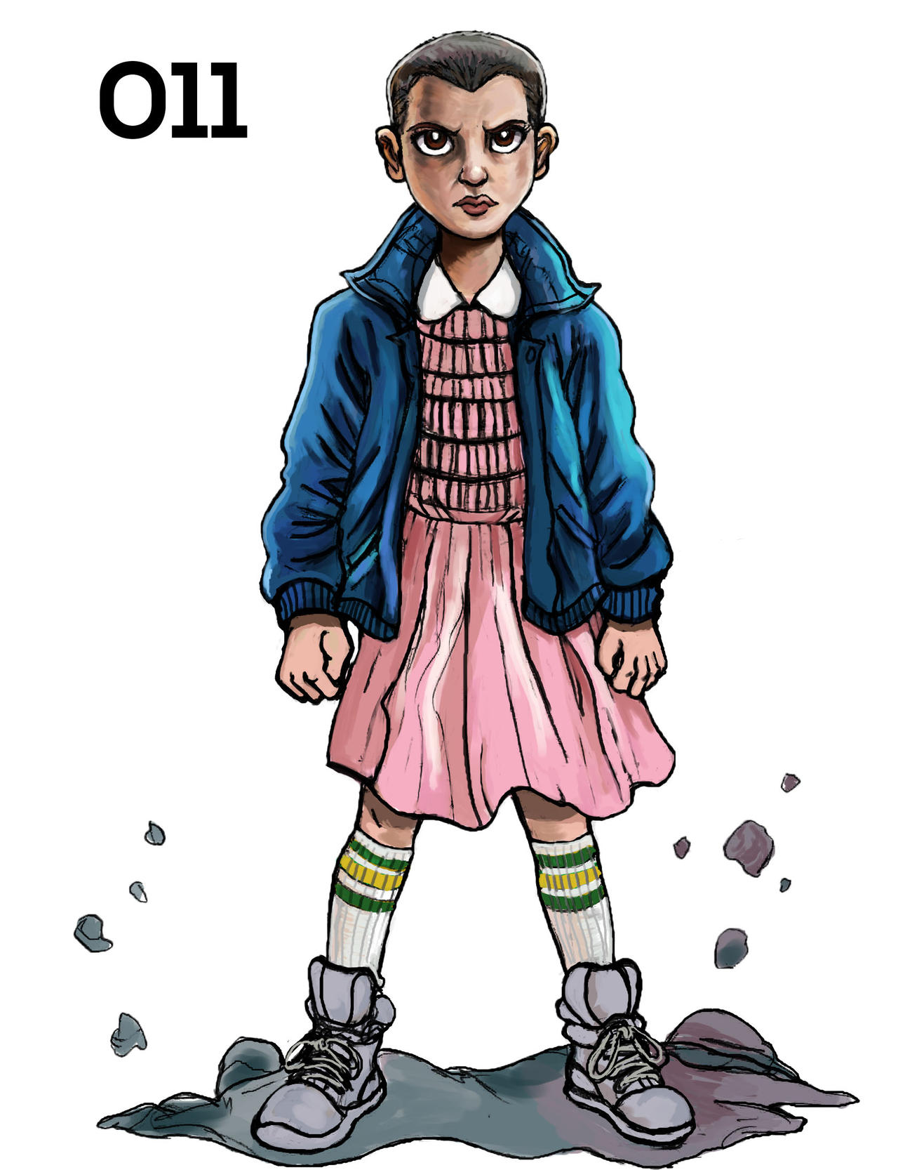 Eleven - Stranger Things by TheLivingShadow on DeviantArt