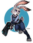 Inspector Judy Hopps by TheLivingShadow