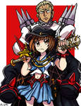 Mako and Gamagori by TheLivingShadow