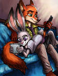 Nick and Judy 03 by TheLivingShadow