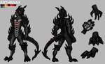 Commission - Arthraax ref sheet by TheLivingShadow