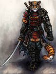 Tiger Samurai - Hiroshi Saito by TheLivingShadow