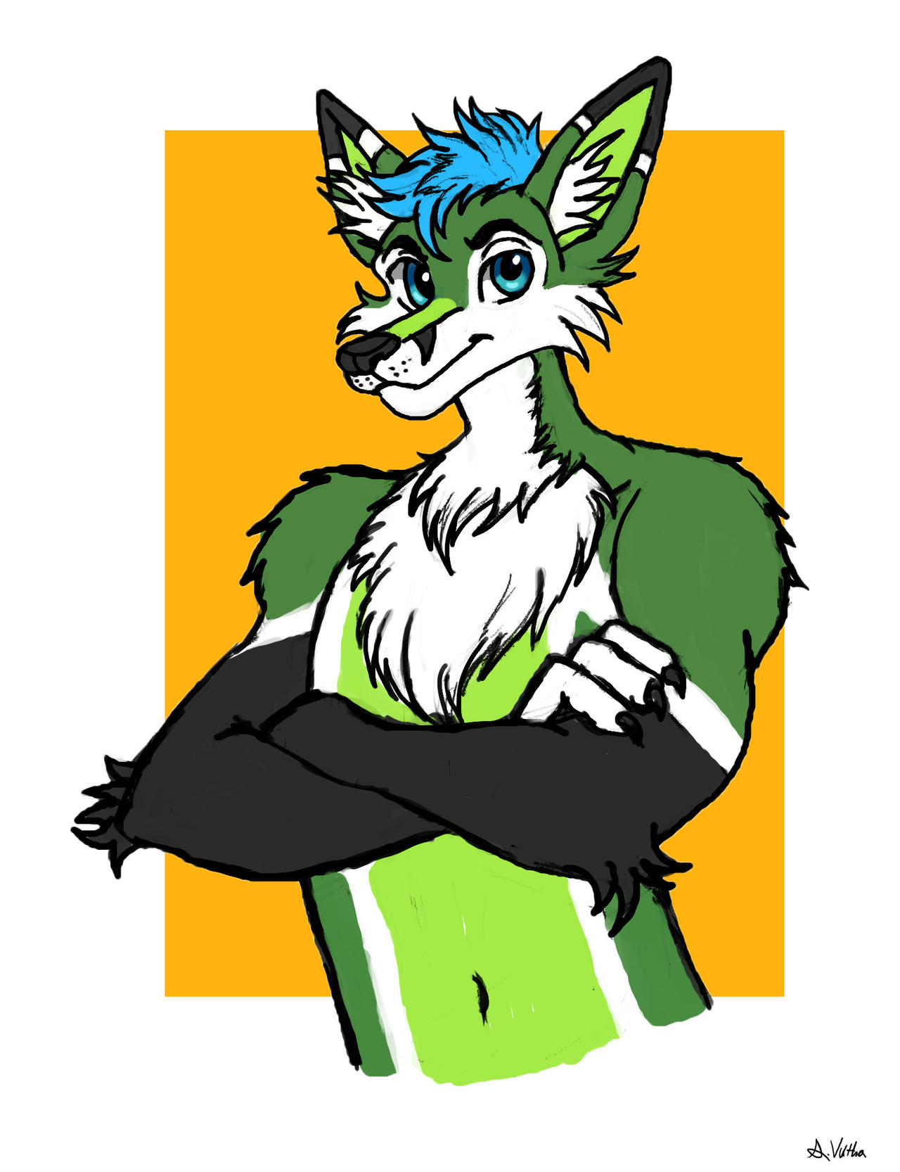 Deviantart Limber Fox Linx Fox - Commission by TheLivingShadow on DeviantArt