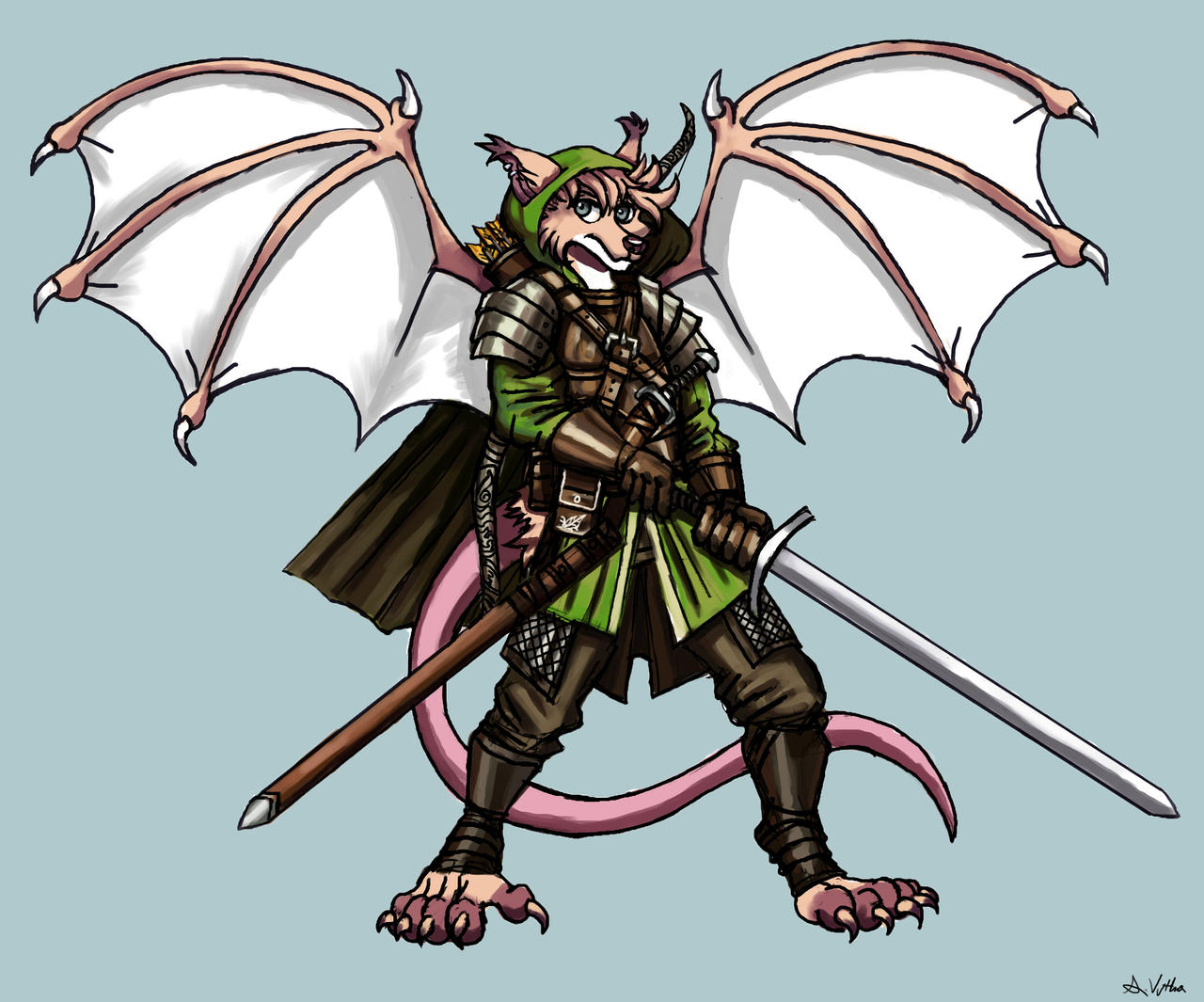 Sam the Ranger - DnD Commission by TheLivingShadow on DeviantArt