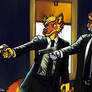 Tiggs and Drjackal in PULP FICTION - Commission