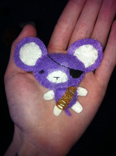 Felt Pirate Mouse