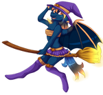 :CM: On the broom by ll-Coffee-ll