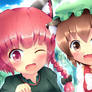 Touhou - Orin and Chen who will you choose?