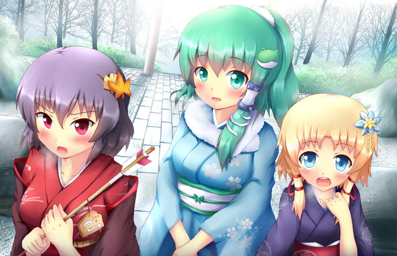 Touhou - Happy New Year 2013!