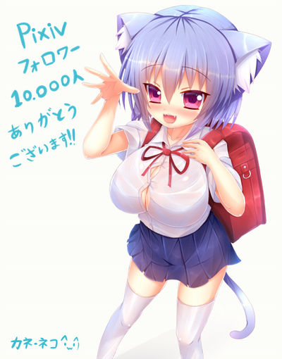 Oppai Loli for Pixiv 10.000 users followers!