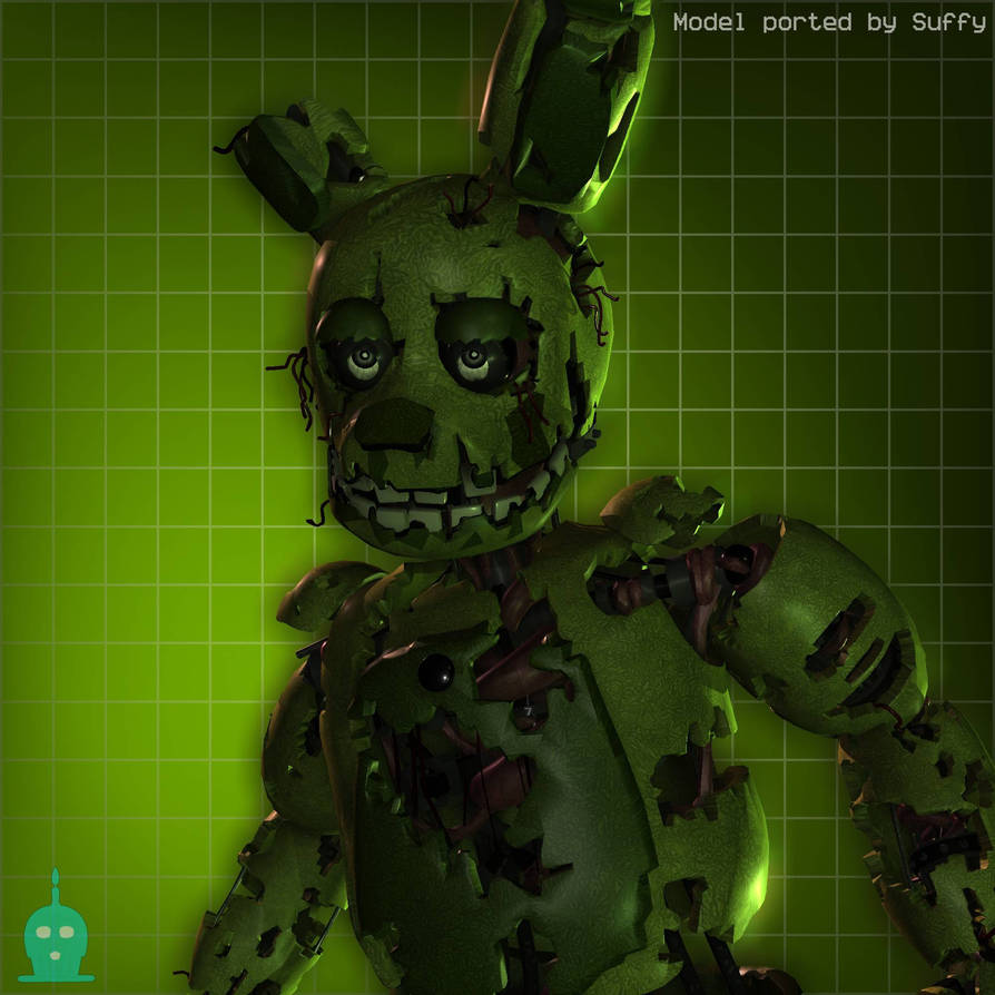 Springtrap RETEXTURE by FreddyVRp3d on DeviantArt