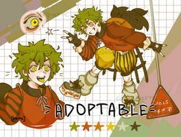 [OPEN] adoptable #9 by clownpierre