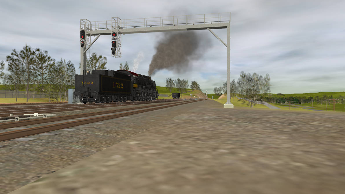 ...as 1522 passes under the signal bridge.. by jimmyhook19202122 on ...
