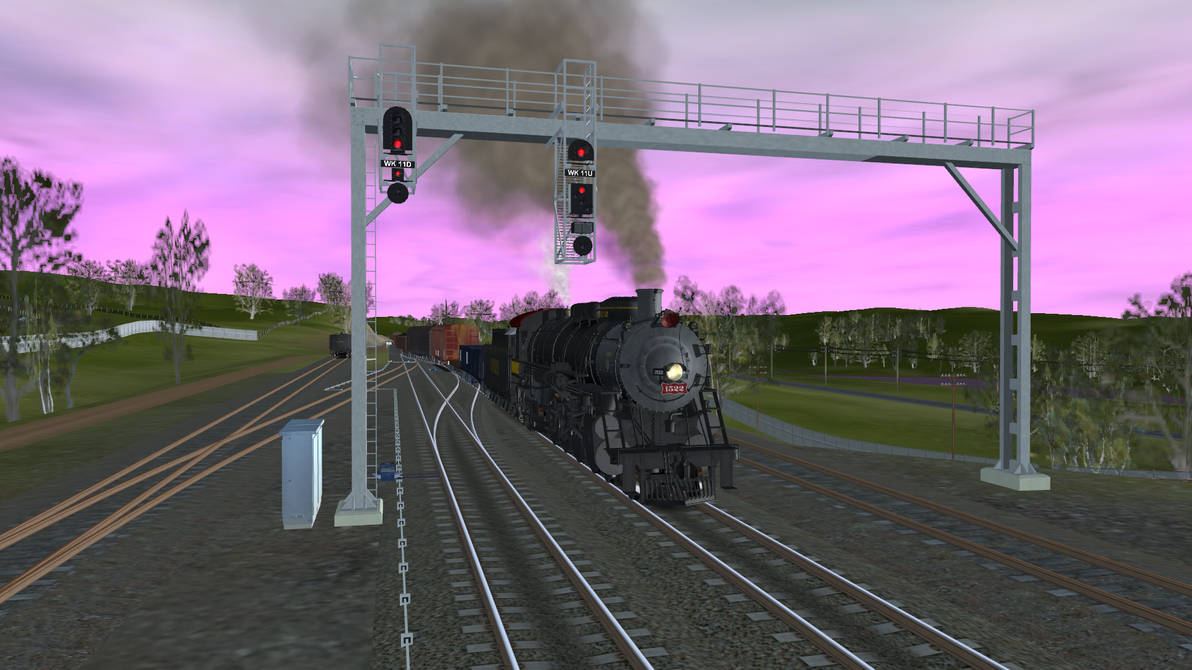 Under the Wattle Creek Signal Bridge... by jimmyhook19202122 on DeviantArt