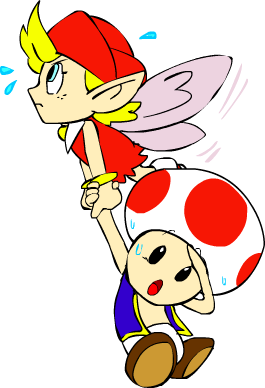 Wanda Toaa Wanda and Toad by AceofAbra on DeviantArt