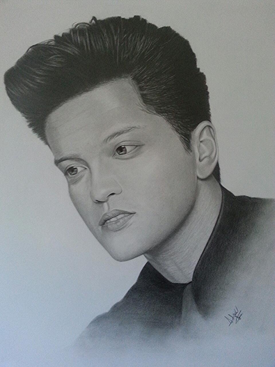 Bruno Mars Portrait