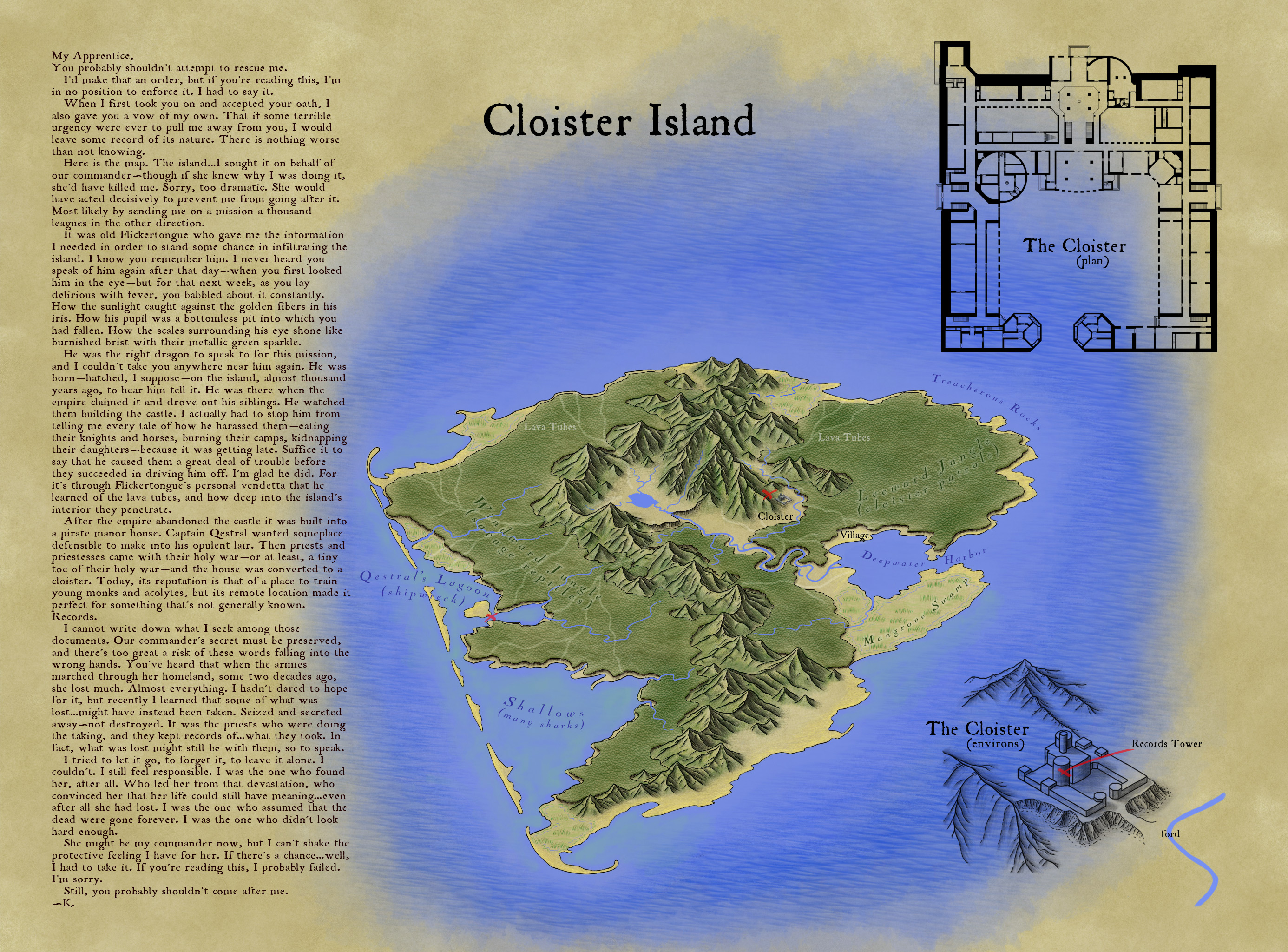 Award Winner: Cloister Island by XianPryde