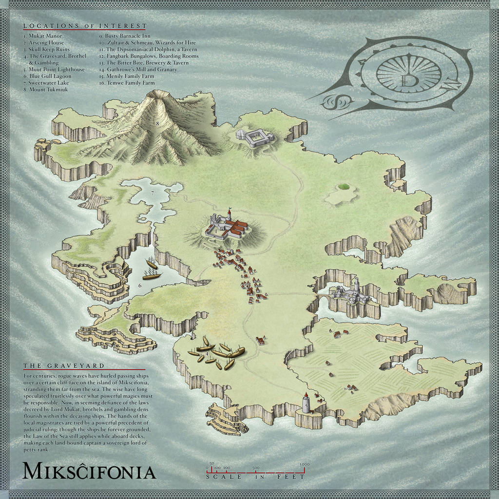 Mikscifonia: The Smaller Island by XianPryde