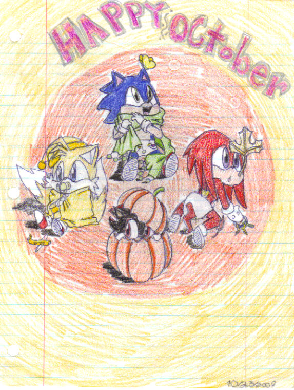 Happy October -Sonic Babies