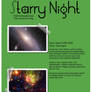 Starry Night Flyer Design