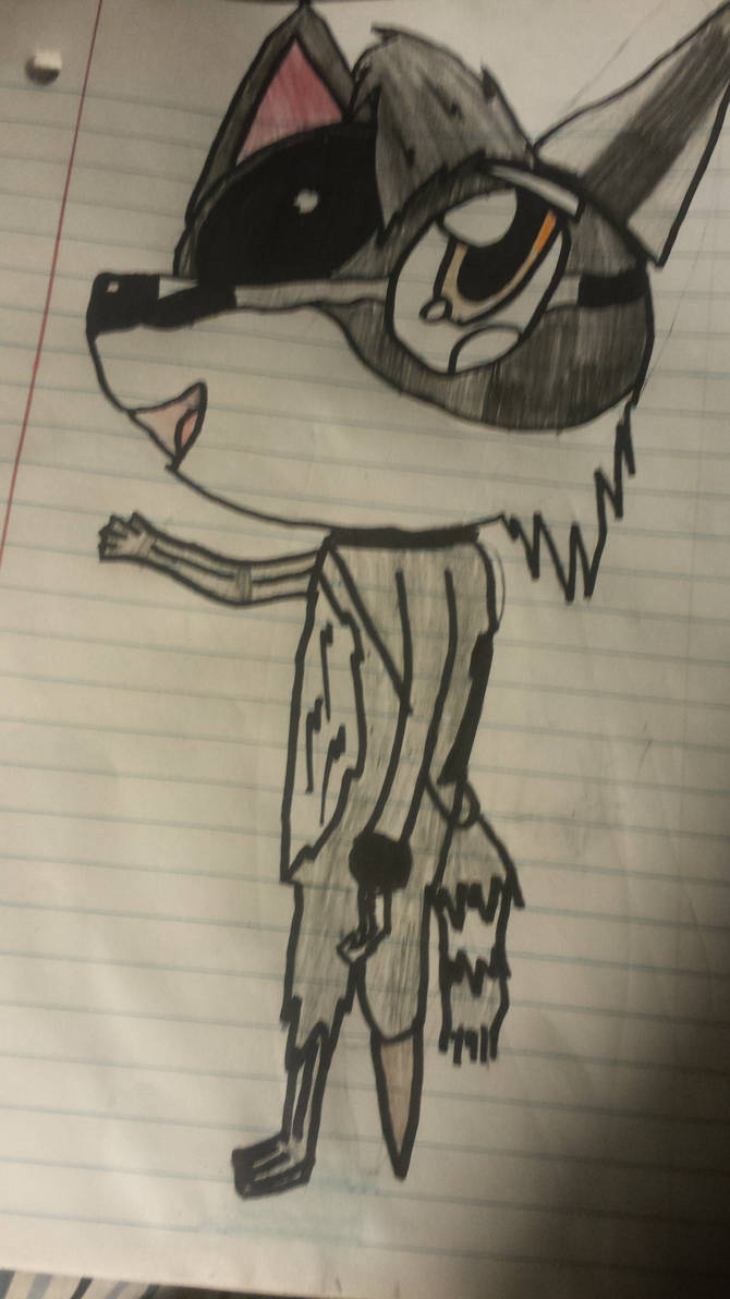 Ricky the raccoon by ashachu3 on DeviantArt