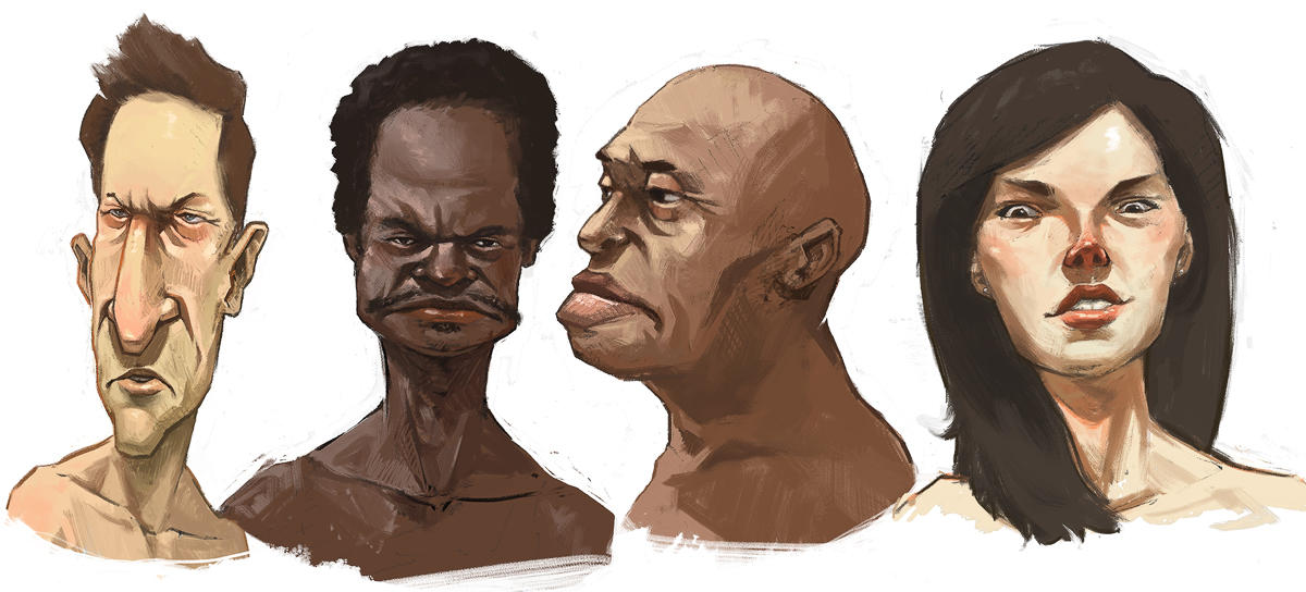Practical Face Practice Faces by JonEastwood on DeviantArt
