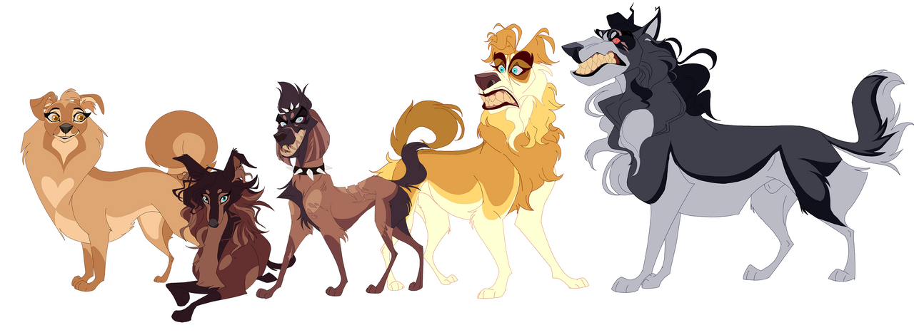 Deviantart Characters Dogs (Com) Dogs 8 by DarkWolfWarrioradopt on DeviantArt