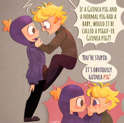 Southpark Tweek and Craig guinea pig pig