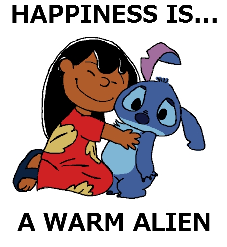 Happiness is a warm alien